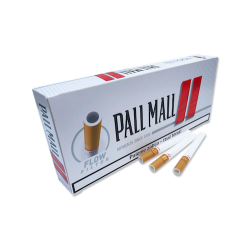 PALL MALL Red KS 24mm FLOW FILTER 100 Cigarette Filter Tubes